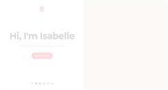 Desktop Screenshot of isabellebilmes.com